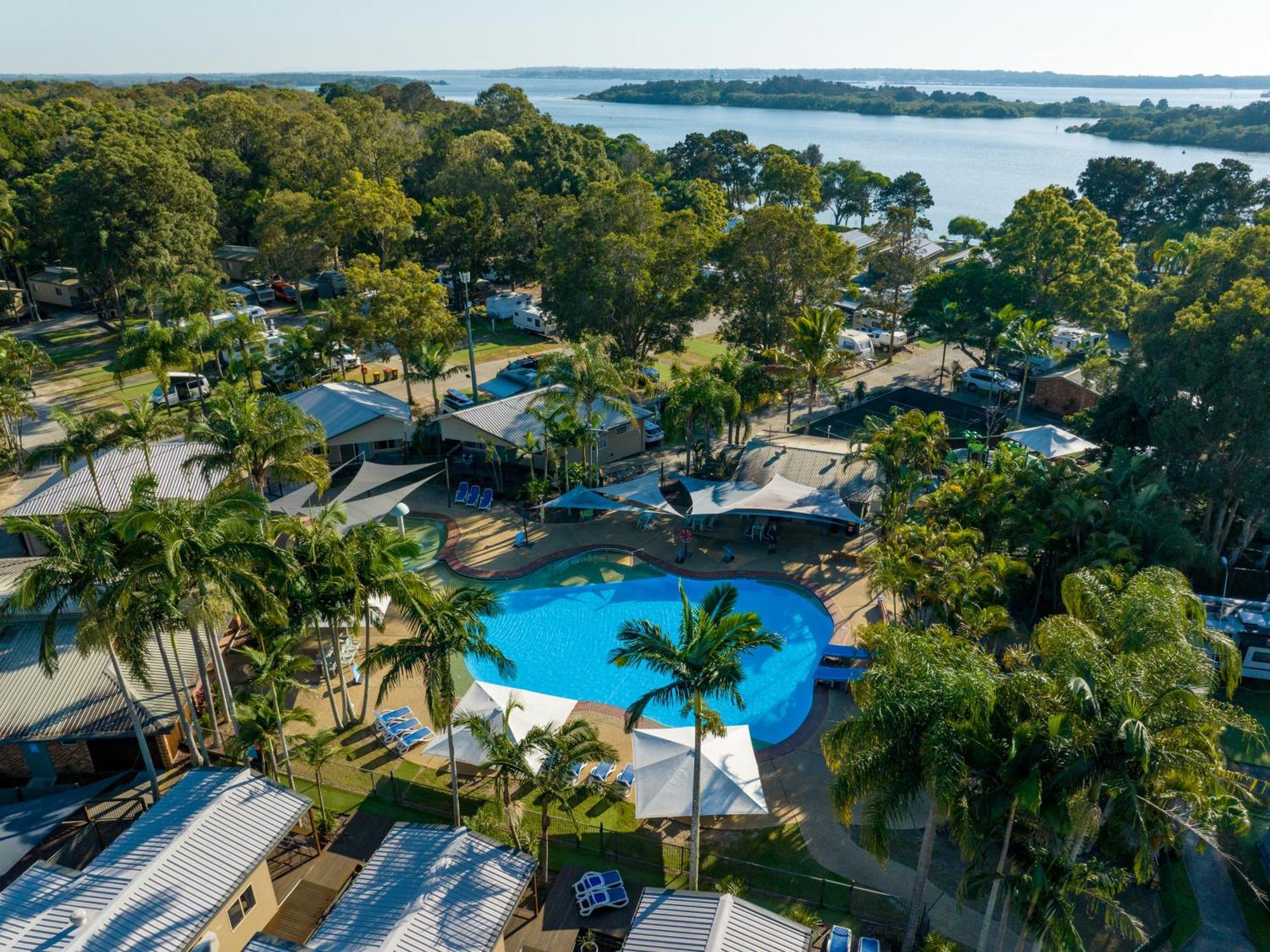 Nrma Blue Dolphin Yamba Holiday Resort Dış mekan fotoğraf